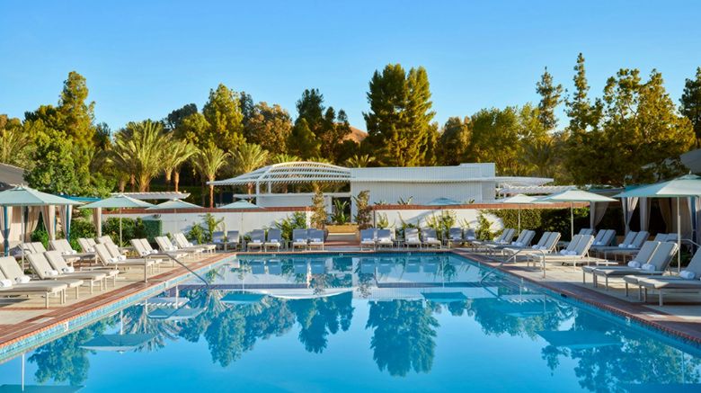 <b>Four Seasons Hotel Westlake Village Pool</b>. Images powered by <a href="https://www.leonardoworldwide.com/" title="Leonardo Worldwide" target="_blank">Leonardo</a>.
