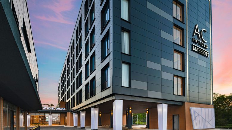 <b>AC by Marriott Georgetown Guyana Exterior</b>. Images powered by <a href="https://www.leonardoworldwide.com/" title="Leonardo Worldwide" target="_blank">Leonardo</a>.