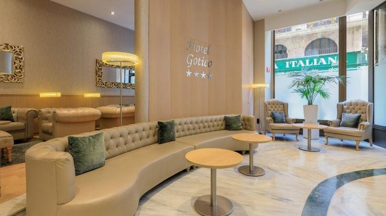 <b>Hotel Gotico Lobby</b>. Images powered by <a href="https://www.leonardoworldwide.com/" title="Leonardo Worldwide" target="_blank">Leonardo</a>.