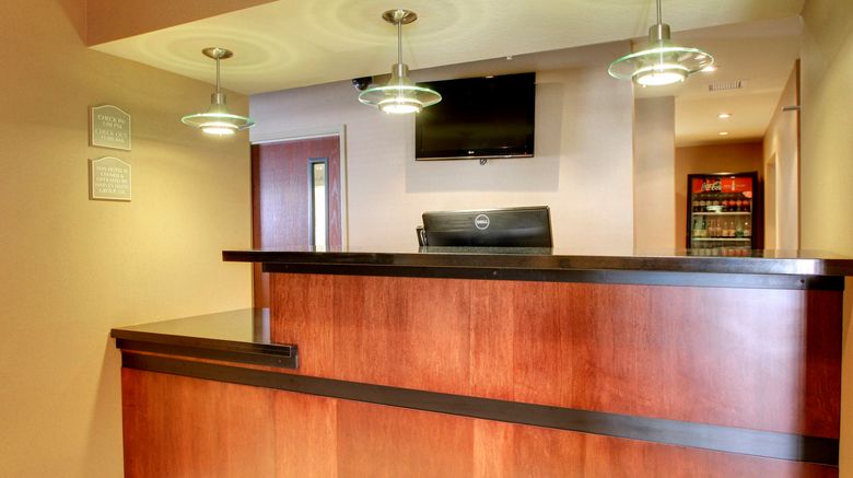 <b>Cobblestone Inn & Suites Harvey Lobby</b>. Images powered by <a href="https://www.leonardoworldwide.com/" title="Leonardo Worldwide" target="_blank">Leonardo</a>.