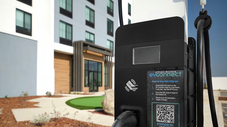<b>Hilton Garden Inn Merced Exterior</b>. Images powered by <a href="https://www.leonardoworldwide.com/" title="Leonardo Worldwide" target="_blank">Leonardo</a>.