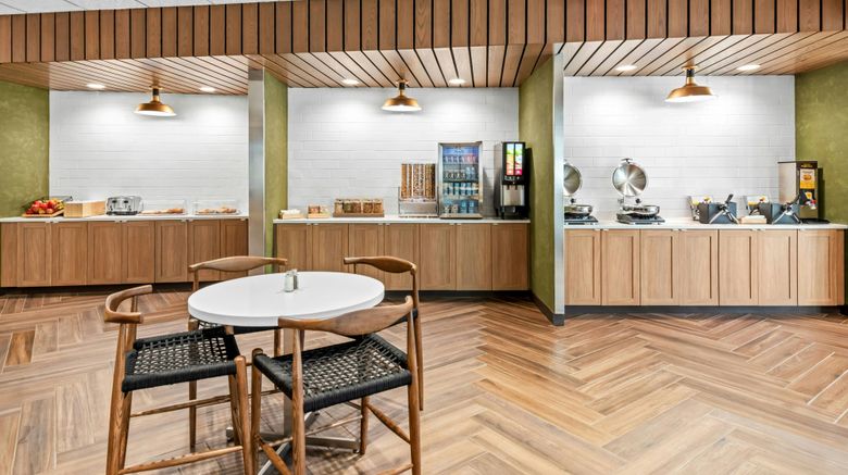 <b>Fairfield Inn & Suites Emporia Restaurant</b>. Images powered by <a href="https://www.leonardoworldwide.com/" title="Leonardo Worldwide" target="_blank">Leonardo</a>.