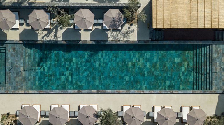 <b>Hotel Istoria, Perivolos Beach Pool</b>. Images powered by <a href="https://www.leonardoworldwide.com/" title="Leonardo Worldwide" target="_blank">Leonardo</a>.