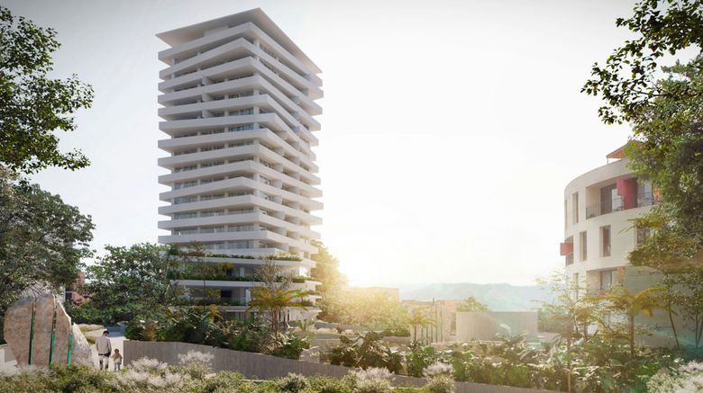 <b>Wake Medellin Exterior</b>. Images powered by <a href="https://www.leonardoworldwide.com/" title="Leonardo Worldwide" target="_blank">Leonardo</a>.