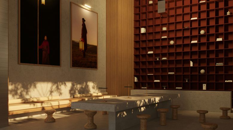 <b>Wake Medellin Lobby</b>. Images powered by <a href="https://www.leonardoworldwide.com/" title="Leonardo Worldwide" target="_blank">Leonardo</a>.