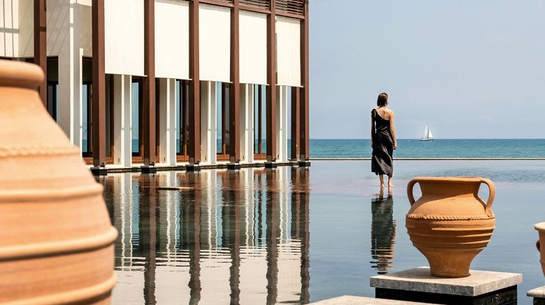 <b>Amirandes Grecotel Exclusive Resort Exterior</b>. Images powered by <a href="https://www.leonardoworldwide.com/" title="Leonardo Worldwide" target="_blank">Leonardo</a>.