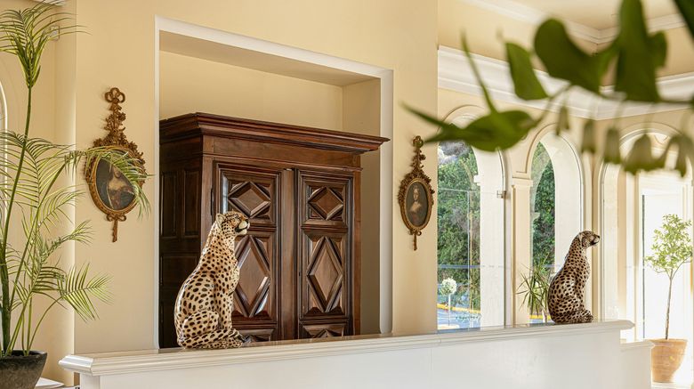 <b>Grecotel Eva Palace Lobby</b>. Images powered by <a href="https://www.leonardoworldwide.com/" title="Leonardo Worldwide" target="_blank">Leonardo</a>.