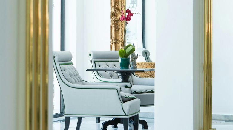 <b>Caramel Grecotel Boutique Resort Lobby</b>. Images powered by <a href="https://www.leonardoworldwide.com/" title="Leonardo Worldwide" target="_blank">Leonardo</a>.