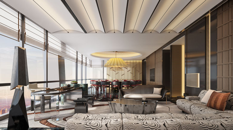 <b>Hotel Indigo Chongqing Chaotianmen Restaurant</b>. Images powered by <a href="https://www.leonardoworldwide.com/" title="Leonardo Worldwide" target="_blank">Leonardo</a>.