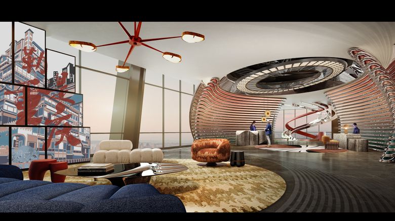 <b>Hotel Indigo Chongqing Chaotianmen Exterior</b>. Images powered by <a href="https://www.leonardoworldwide.com/" title="Leonardo Worldwide" target="_blank">Leonardo</a>.