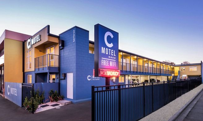 C-Motel Christchurch Exterior