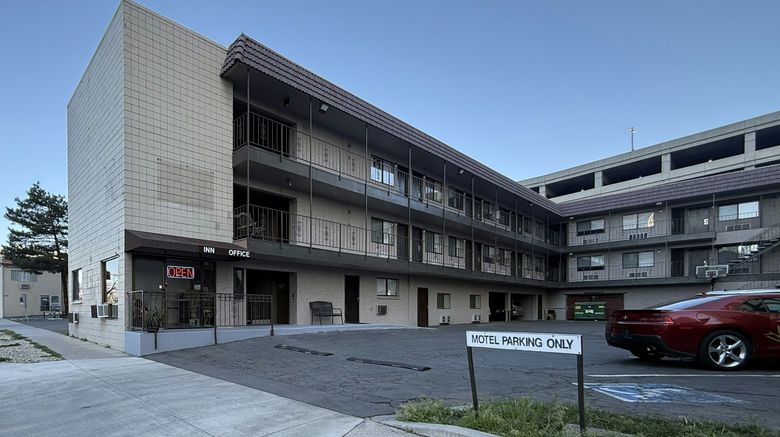 <b>Red Roof Inn Reno - Downtown Exterior</b>. Images powered by <a href="https://www.leonardoworldwide.com/" title="Leonardo Worldwide" target="_blank">Leonardo</a>.
