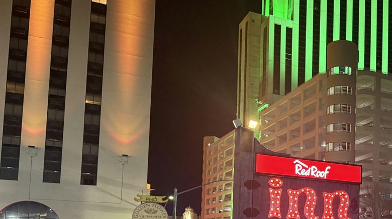 <b>Red Roof Inn Reno - Downtown Exterior</b>. Images powered by <a href="https://www.leonardoworldwide.com/" title="Leonardo Worldwide" target="_blank">Leonardo</a>.