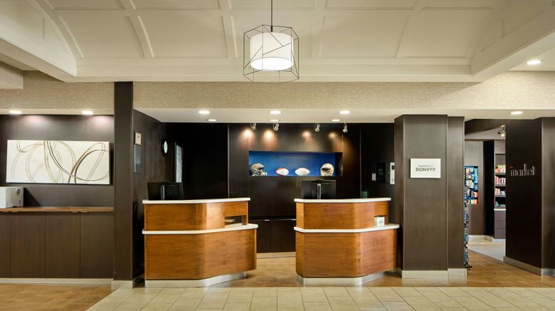 <b>Courtyard By Marriott Newark Granville Lobby</b>. Images powered by <a href="https://www.leonardoworldwide.com/" title="Leonardo Worldwide" target="_blank">Leonardo</a>.