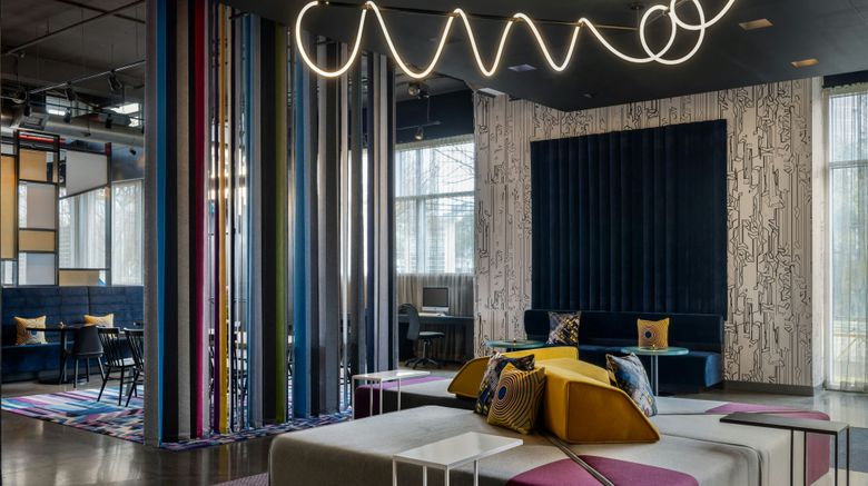<b>aloft Houston by the Galleria Lobby</b>. Images powered by <a href="https://www.leonardoworldwide.com/" title="Leonardo Worldwide" target="_blank">Leonardo</a>.