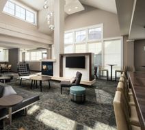 Residence Inn Springfield Chicopee Lobby