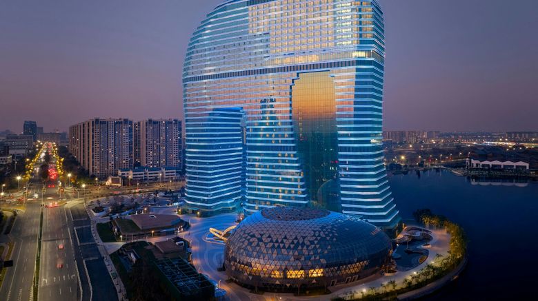 Huzhou Marriott Hotel Nanxun Exterior. Images powered by <a href="https://www.leonardoworldwide.com" target="_blank" rel="noopener">Leonardo</a>.