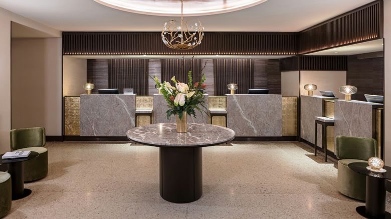 <b>Starhotels Rosa Grand Milano Lobby</b>. Images powered by <a href="https://www.leonardoworldwide.com/" title="Leonardo Worldwide" target="_blank">Leonardo</a>.
