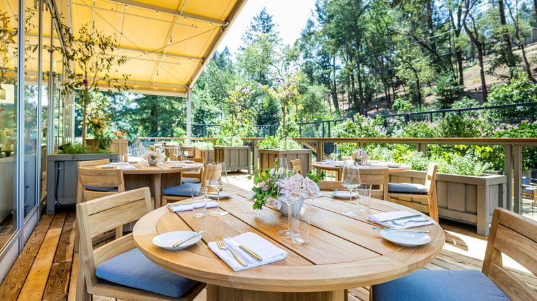<b>Meadowood Resort Napa Valley Restaurant</b>. Images powered by <a href="https://www.leonardoworldwide.com/" title="Leonardo Worldwide" target="_blank">Leonardo</a>.
