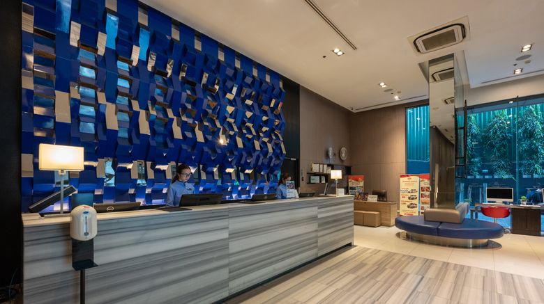 <b>Holiday Inn Express Siam Exterior</b>. Images powered by <a href="https://www.leonardoworldwide.com/" title="Leonardo Worldwide" target="_blank">Leonardo</a>.
