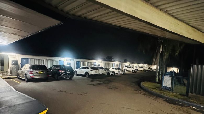 Mayfield Motel Exterior. Images powered by <a href="https://www.leonardoworldwide.com" target="_blank" rel="noopener">Leonardo</a>.
