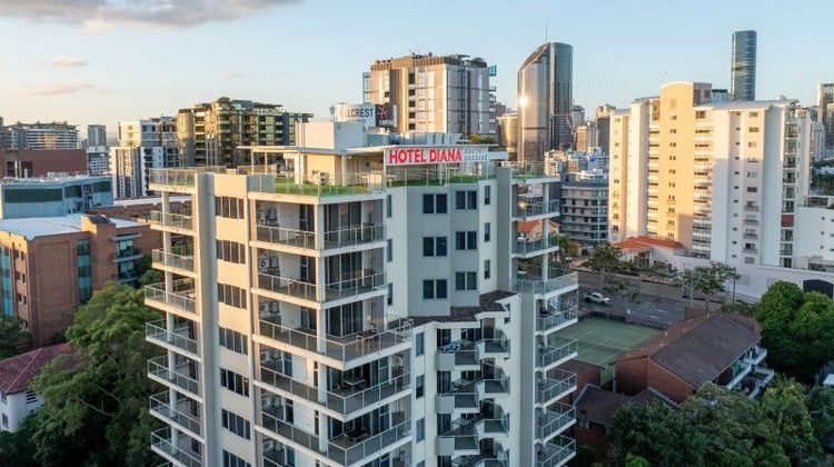Hotel Diana South Brisbane Exterior