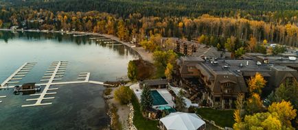 The Lodge at Whitefish Lake Exterior