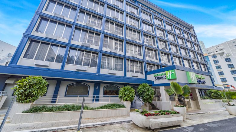 Holiday Inn Express Condado Exterior. Images powered by <a href="https://www.leonardoworldwide.com" target="_blank" rel="noopener">Leonardo</a>.