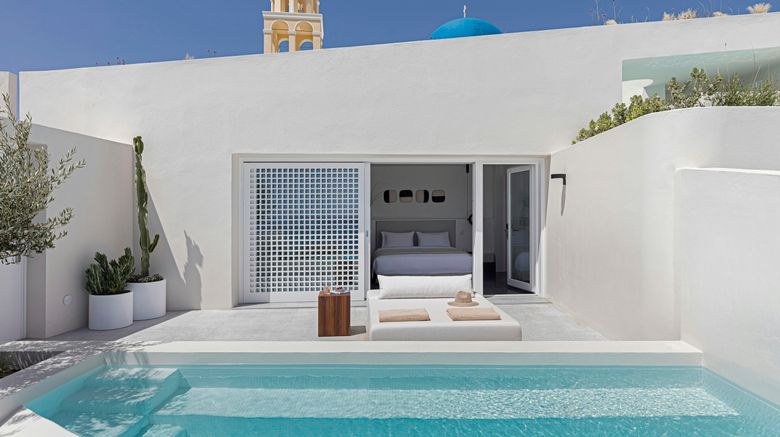 <b>Canaves Oia Suites & Spa Pool</b>. Images powered by <a href="https://www.leonardoworldwide.com/" title="Leonardo Worldwide" target="_blank">Leonardo</a>.