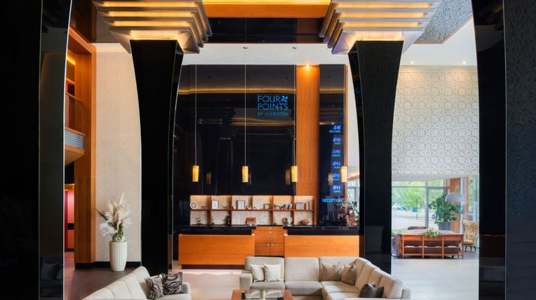 <b>Four Points by Sheraton Kecskemet Hotel Lobby</b>. Images powered by <a href="https://www.leonardoworldwide.com/" title="Leonardo Worldwide" target="_blank">Leonardo</a>.