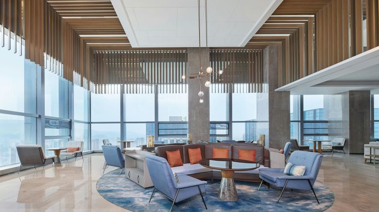 <b>Four Points by Sheraton Wuhan, Jiangxia Lobby</b>. Images powered by <a href="https://www.leonardoworldwide.com/" title="Leonardo Worldwide" target="_blank">Leonardo</a>.