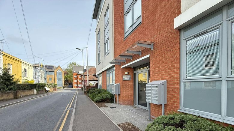 House of Fisher-Central Gate Apartments Exterior. Images powered by <a href="https://www.leonardoworldwide.com" target="_blank" rel="noopener">Leonardo</a>.