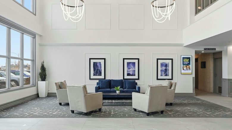 <b>Sandman Hotel Saskatoon Lobby</b>. Images powered by <a href="https://www.leonardoworldwide.com/" title="Leonardo Worldwide" target="_blank">Leonardo</a>.