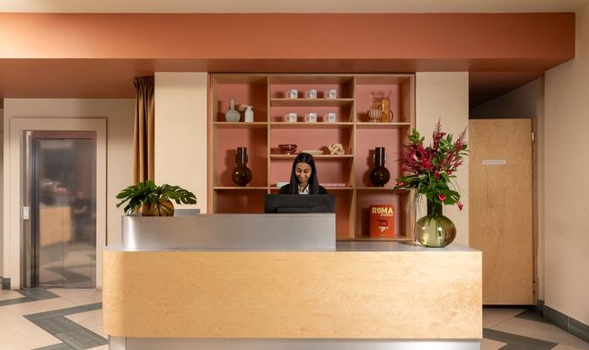 Moderno Hotel Rome Lobby