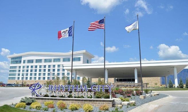 Rhythm City Casino Resort Exterior