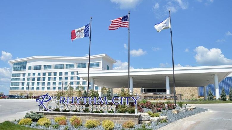 Rhythm City Casino Resort Exterior. Images powered by <a href="https://www.leonardoworldwide.com" target="_blank" rel="noopener">Leonardo</a>.