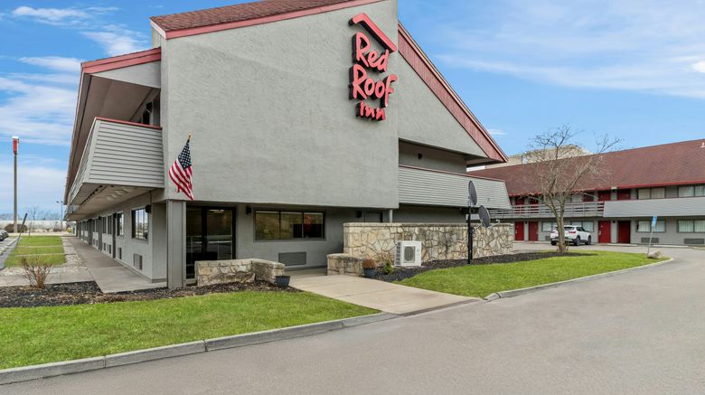 Red Roof Inn Dayton North Airport Exterior. Images powered by <a href="https://www.leonardoworldwide.com" target="_blank" rel="noopener">Leonardo</a>.