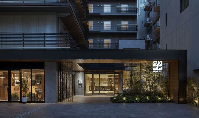 Sugata Hotel Osaka Shinsaibashi, Series Exterior