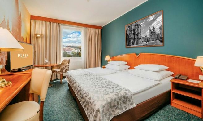 Plaza Prague Hotel Room