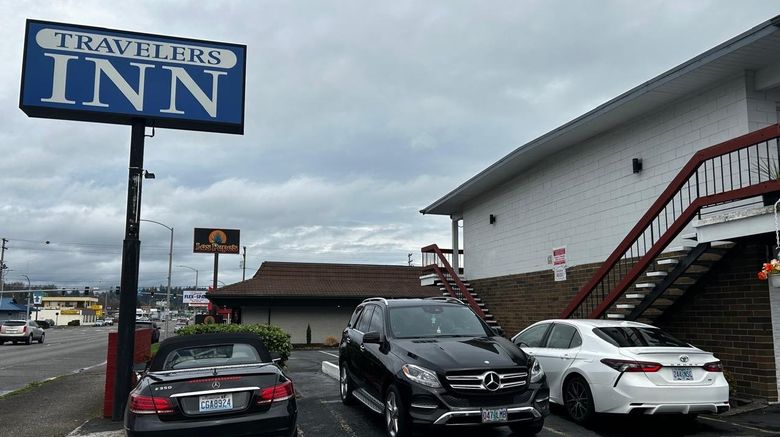 <b>Travelers Inn Exterior</b>. Images powered by <a href="https://www.leonardoworldwide.com/" title="Leonardo Worldwide" target="_blank">Leonardo</a>.