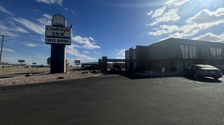 <b>Candlelight Inn Exterior</b>. Images powered by <a href="https://www.leonardoworldwide.com/" title="Leonardo Worldwide" target="_blank">Leonardo</a>.