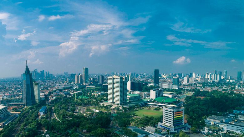 <b>Hotel Mulia Senayan Exterior</b>. Images powered by <a href="https://www.leonardoworldwide.com/" title="Leonardo Worldwide" target="_blank">Leonardo</a>.
