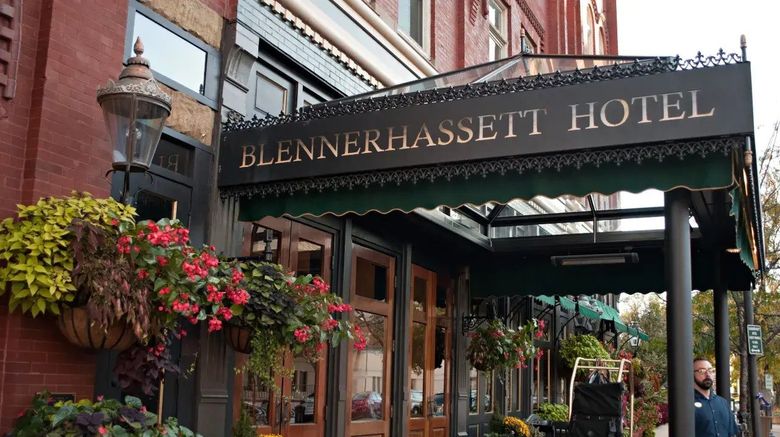 <b>Blennerhassett Hotel Exterior</b>. Images powered by <a href="https://www.leonardoworldwide.com/" title="Leonardo Worldwide" target="_blank">Leonardo</a>.