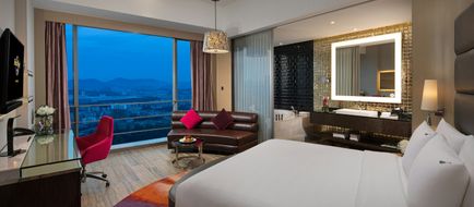 Yiyang Yincheng Huatian Hotel Room