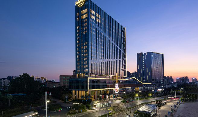 Yiyang Yincheng Huatian Hotel Exterior