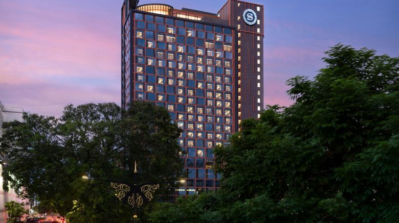 <b>Sheraton Kota Kinabalu Exterior</b>. Images powered by <a href="https://www.leonardoworldwide.com/" title="Leonardo Worldwide" target="_blank">Leonardo</a>.
