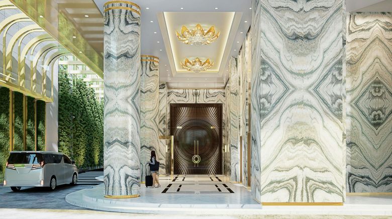 <b>Jakarta Marriott Hotel Gelora Exterior</b>. Images powered by <a href="https://www.leonardoworldwide.com/" title="Leonardo Worldwide" target="_blank">Leonardo</a>.