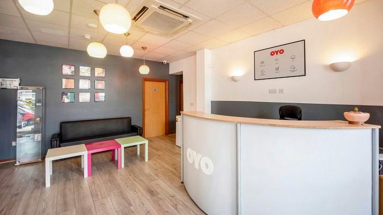 <b>OYO Arinza Hotel Lobby</b>. Images powered by <a href="https://www.leonardoworldwide.com/" title="Leonardo Worldwide" target="_blank">Leonardo</a>.