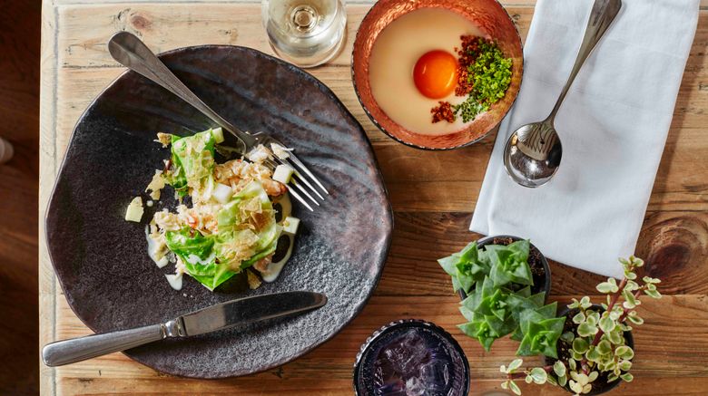 <b>Tudor Farmhouse Hotel Restaurant</b>. Images powered by <a href="https://www.leonardoworldwide.com/" title="Leonardo Worldwide" target="_blank">Leonardo</a>.