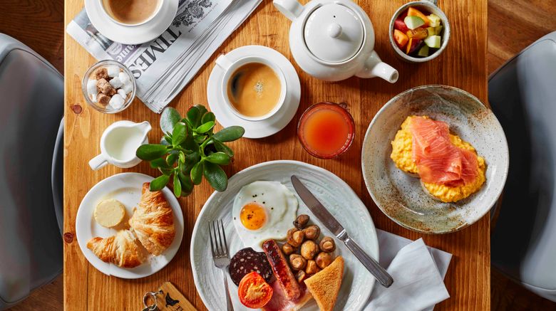 <b>Tudor Farmhouse Hotel Restaurant</b>. Images powered by <a href="https://www.leonardoworldwide.com/" title="Leonardo Worldwide" target="_blank">Leonardo</a>.